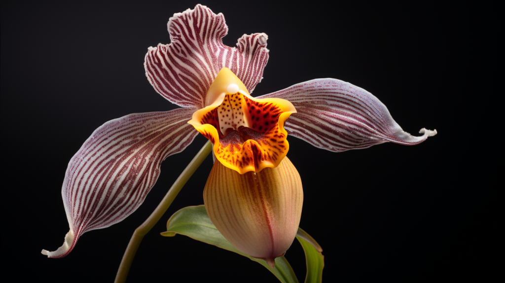 Slipper Orchid Paphiopedilum